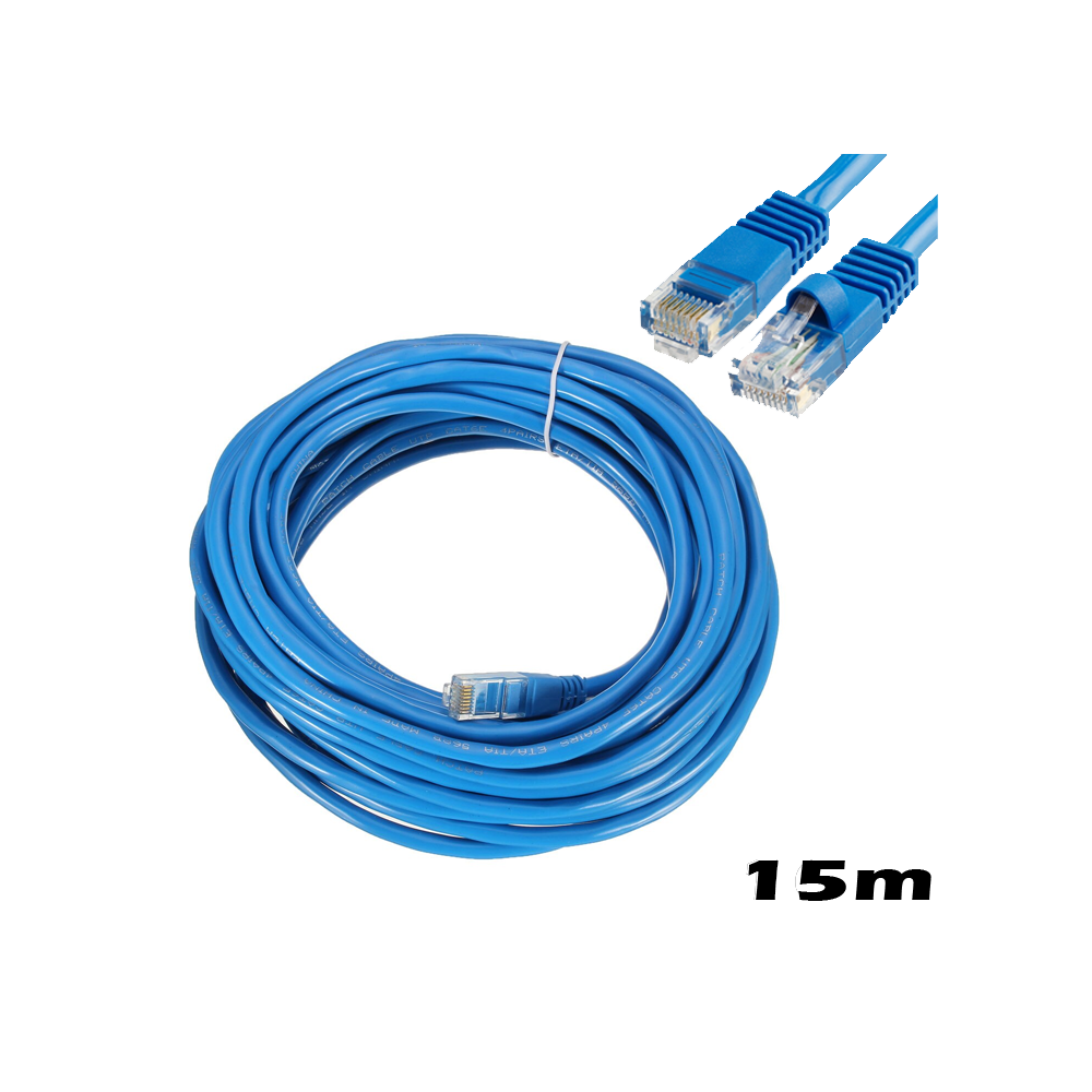 15 Metre Ethernet Cable - Cat5e RJ45