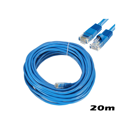 20 Metre Ethernet Cable - Cat5e RJ45