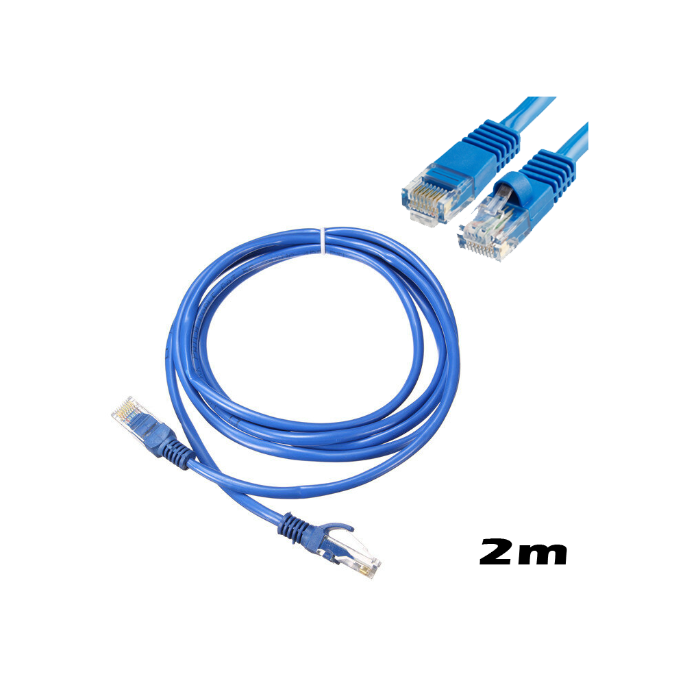 2 Metre Ethernet Cable - Cat5e RJ45