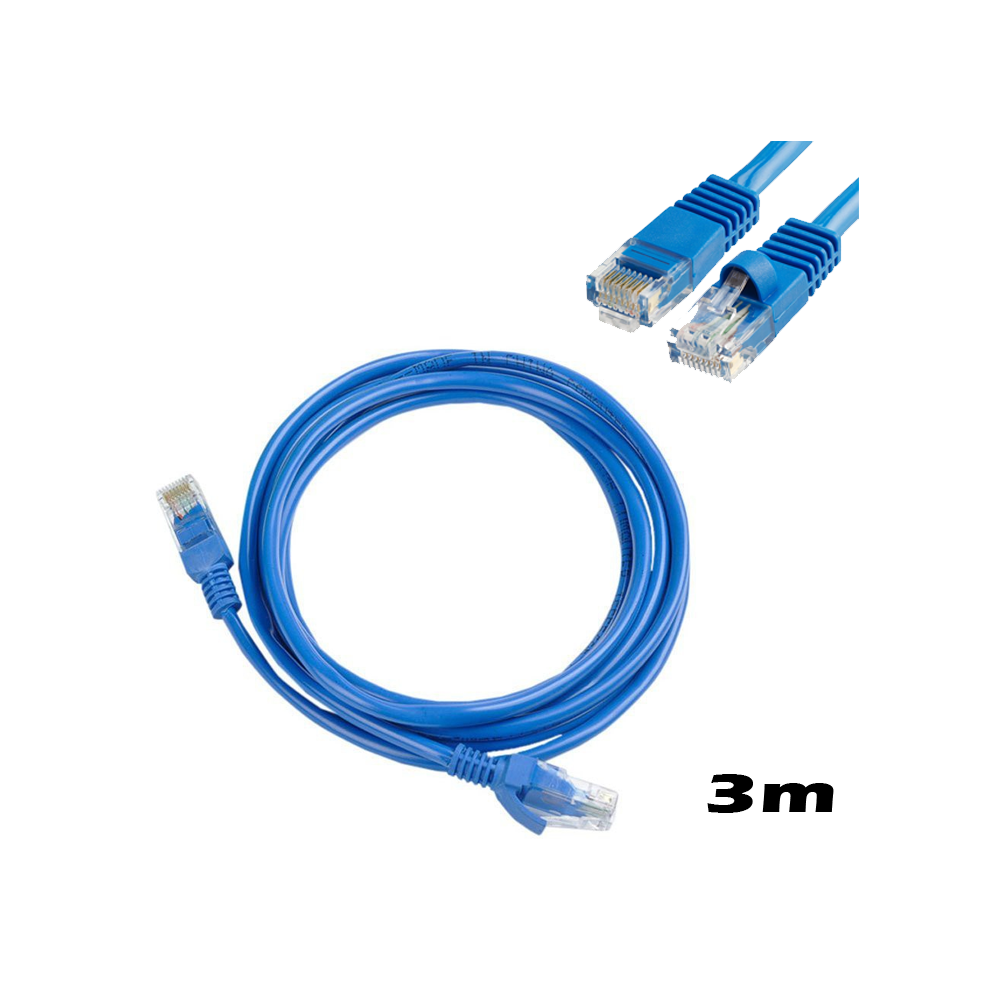 Ethernet Cable Cat5e RJ45 - 3 Metre