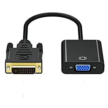 DVI-A Male to VGA Male Cable 2m