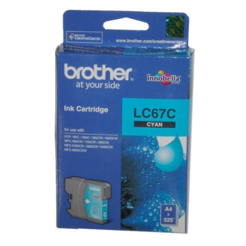 Brother LC67 (Genuine) Ink - CYAN