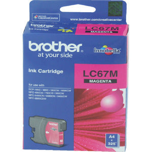 Brother LC67 (Genuine) Ink - MAGENTA