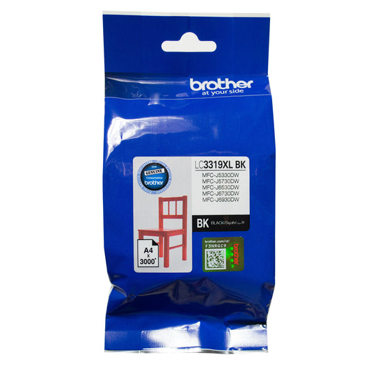 Brother LC3319XL (Genuine) Ink - BLACK