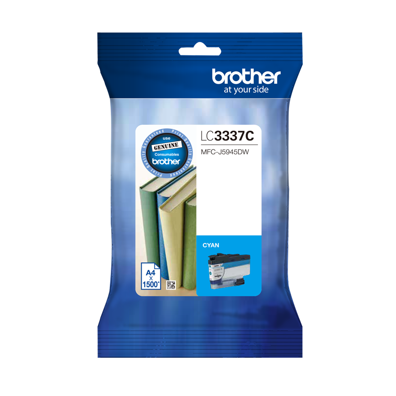 Brother LC3337 (Genuine) Ink - CYAN