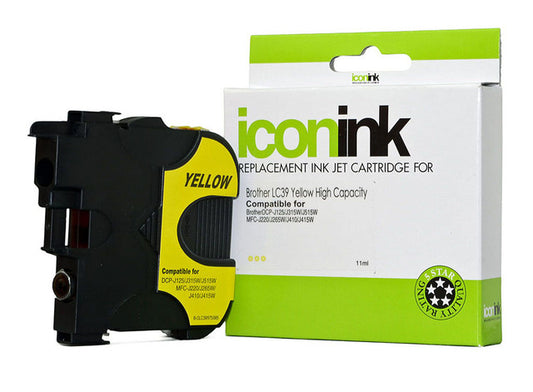Brother LC39 (Compatible) Ink – YELLOW