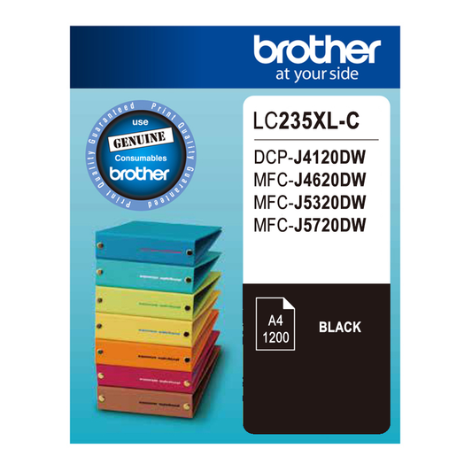 BROTHER LC235XL (Genuine) Ink - CYAN