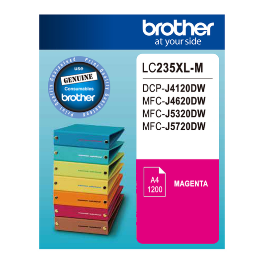 BROTHER LC235XL (Genuine) Ink - Magenta