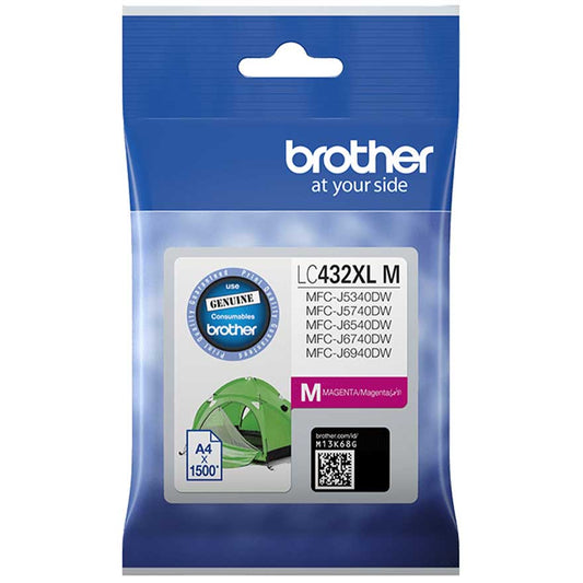 Brother LC432XL (Genuine) Ink - MAGENTA