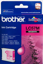 Brother LC57 (Genuine) Ink - MAGENTA