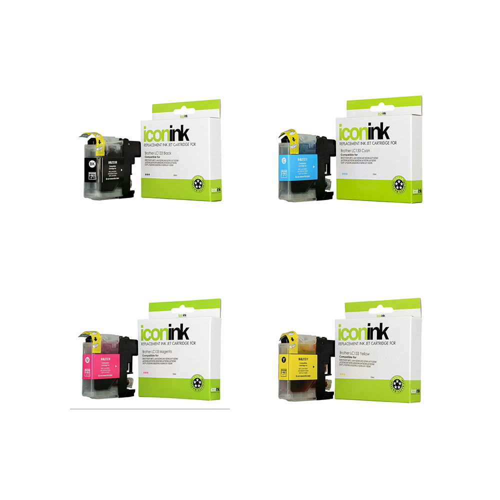Brother LC133 (Compatible) Ink Value Pack - (ALL COLOURS)