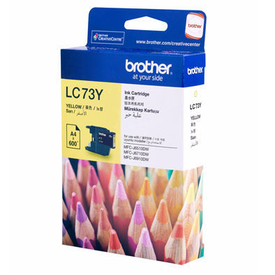 Brother LC73 (Genuine) Ink - YELLOW