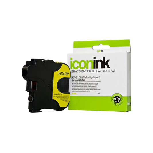 Brother LC38/LC67 (Compatible) Ink – YELLOW
