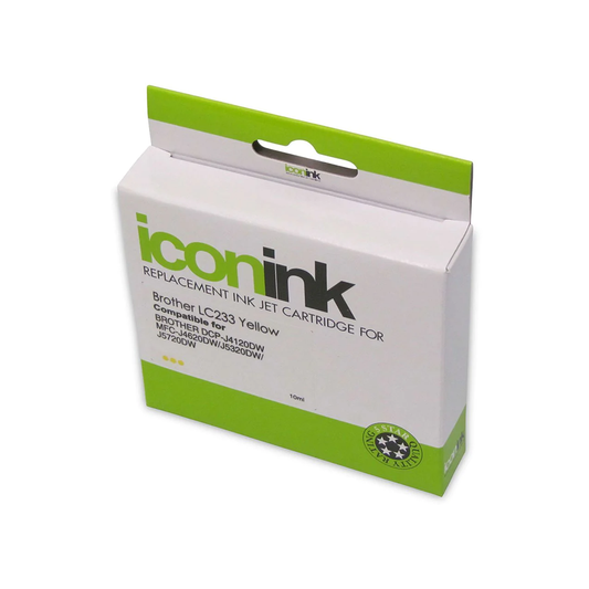 Brother LC233 (Compatible) Ink - YELLOW