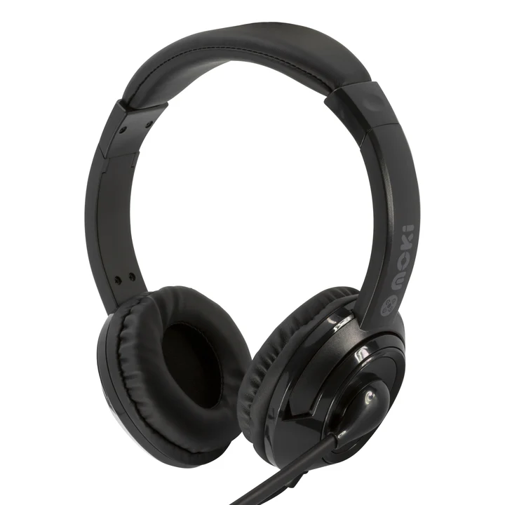 Moki USB Headphones + Boom Microphone