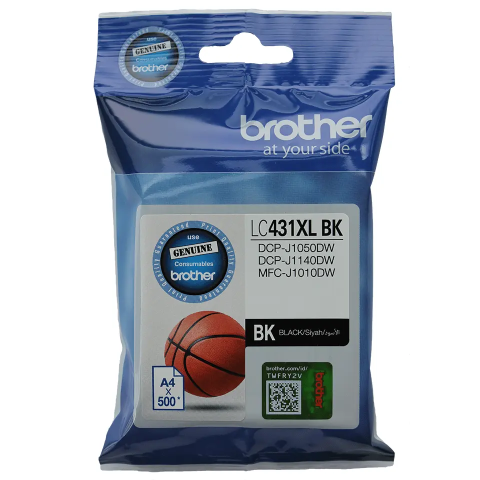 Brother LC431XLBK Ink - Black