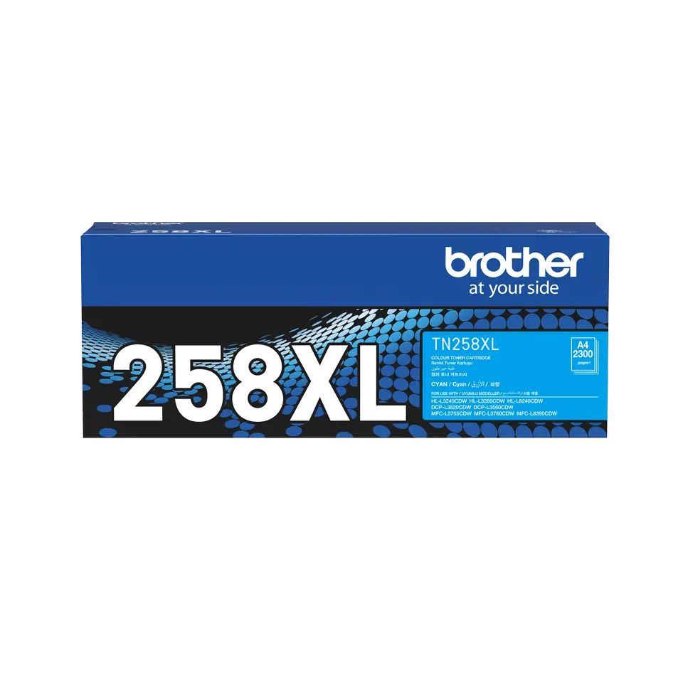 Brother TN258XLC Toner - Cyan