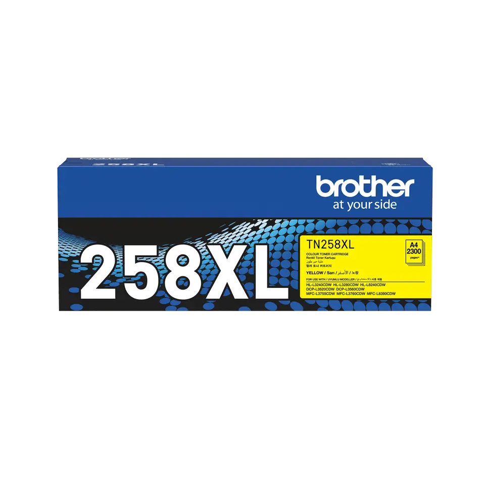 Brother TN258XLY Toner - Yellow