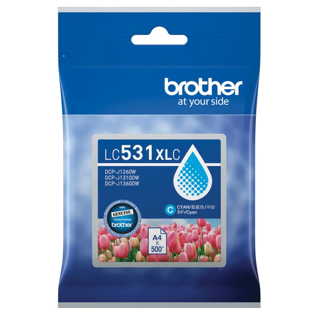 Brother LC531XLC Ink Cartridge - Cyan