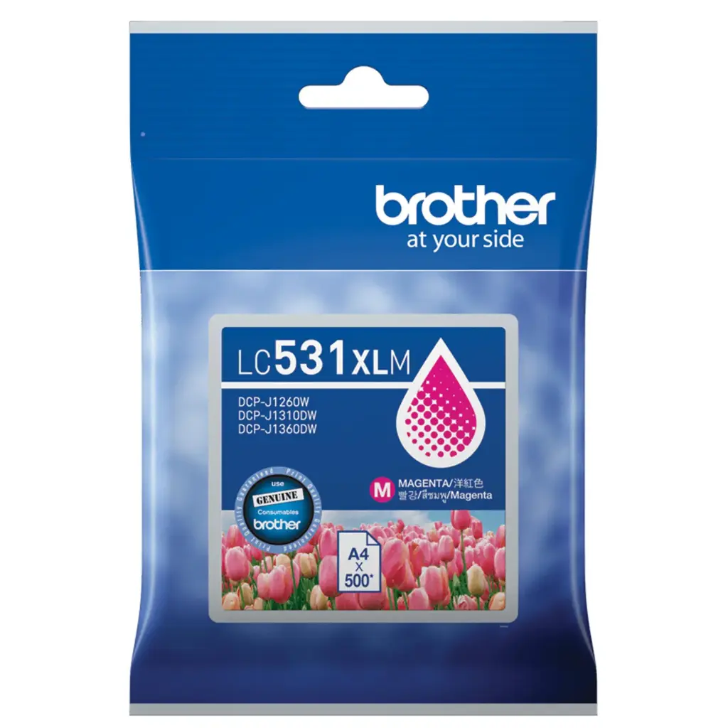 Brother LC531XLM Ink Cartridge - Magenta