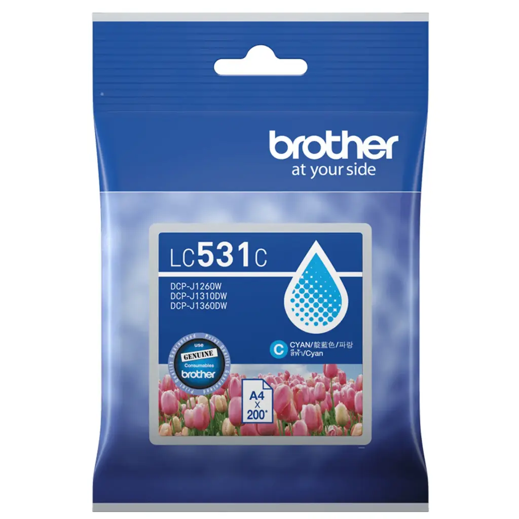 Brother LC531C Ink Cartridge - Cyan