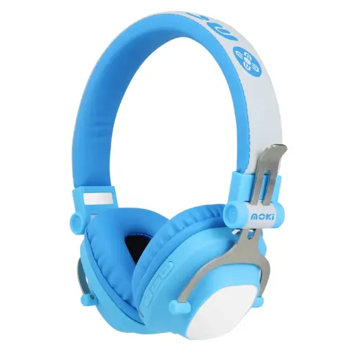 [ACC_MOKI-HPEXKBL] Moki Exo Kids Wireless Headphone - Blue
