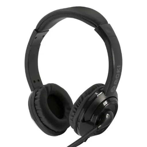 [ACC_MOKI-HPUSBM] Moki USB Headphones + Boom Microphone