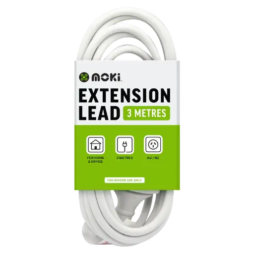[MOKI_ACC-PEL3M] Moki Extension Lead 3m