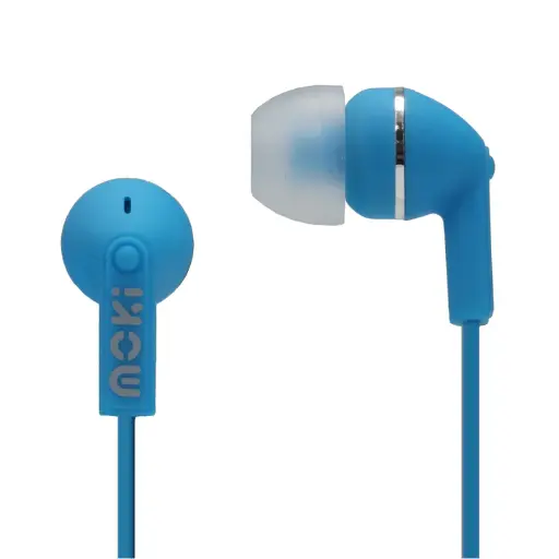 [MOKI HPDOTB] Moki Dots Noise Isolation Earphones - Blue
