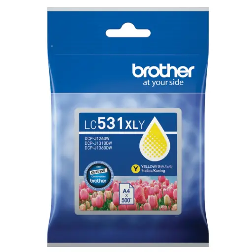 [BRO_LC531XLY] Brother LC531XLY Ink Cartridge - Yellow