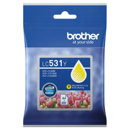 Brother LC531Y Ink Cartridge - Yellow